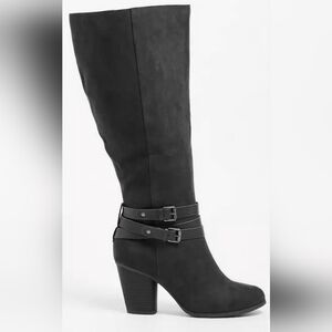 Torrid Ankle Strap Knee Boots